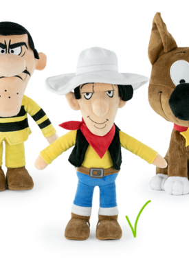 Lucky Luke knuffel Stripweb