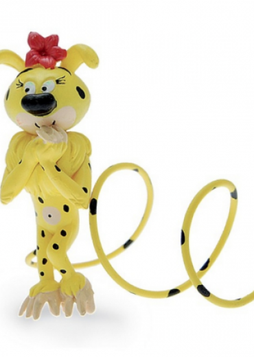 FIGURINE MADAME MARSUPILAMI et SON BEBE